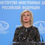 Zaharova: Obezbeđenje Zelenskog otvoreno na uniformama nosi nacističke simbole