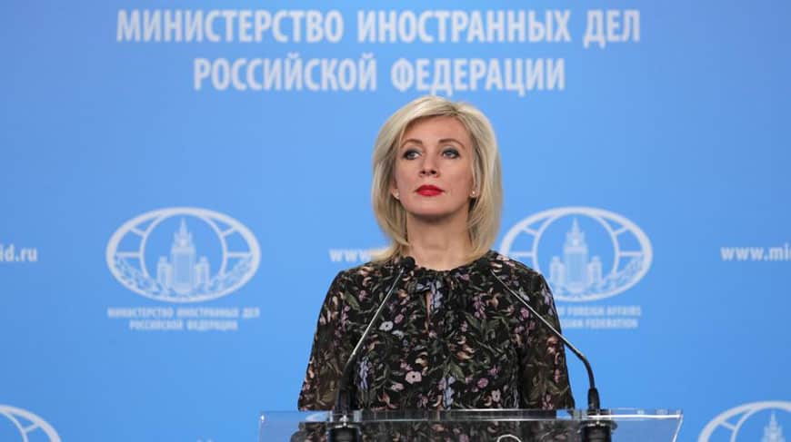 Zaharova: Obezbeđenje Zelenskog otvoreno na uniformama nosi nacističke simbole