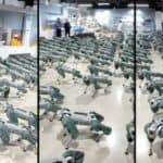 Crno ogledalo? Kineska kompanija predstavlja flotu pasa robota