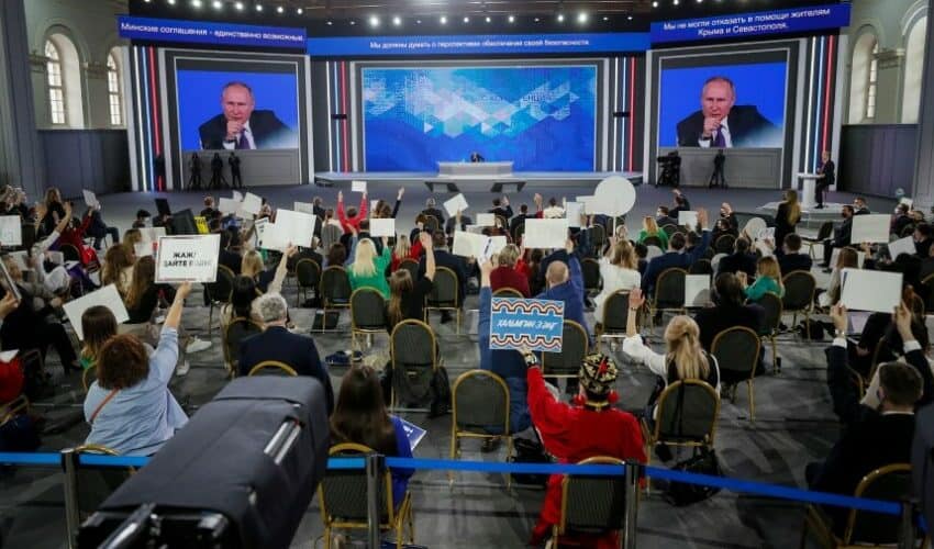  Ruski predsednik Vladimir Putin neće održati svoju tradicionalnu godišnju konferenciju za novinare