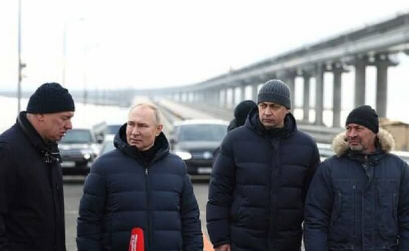  Putin vozio Mercedes do najbliže tačke na kojoj je ikada bio na ukrajinskim linijama fronta