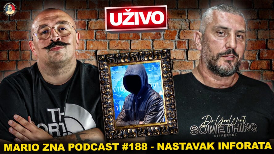 NE PROPUSTITE! INFORATNIK večeras UŽIVO od 20h u podcastu Mario Zna