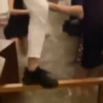 Fristajler tone a TRUBAČI sviraju! Veliki broj snimaka pokazuje kako je izgledao haos na beogradskom splavu (VIDEO)