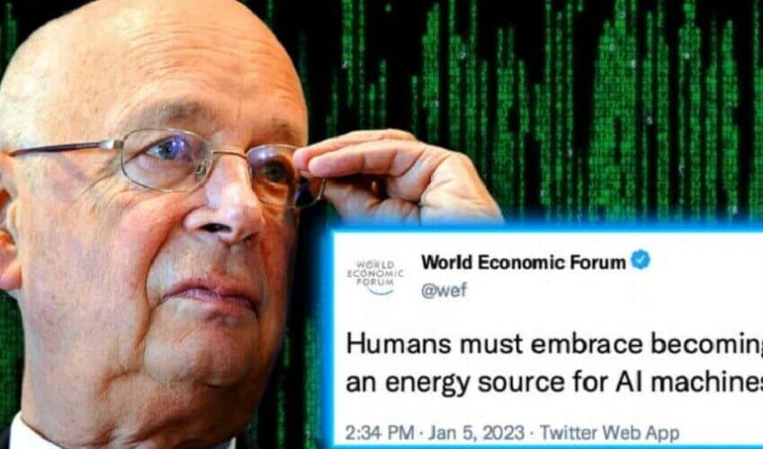 MATRIX 2.0: Svetski ekonomski forum kaže da ljudi koji žele da žive moraju postati baterije za veštačku inteligenciju