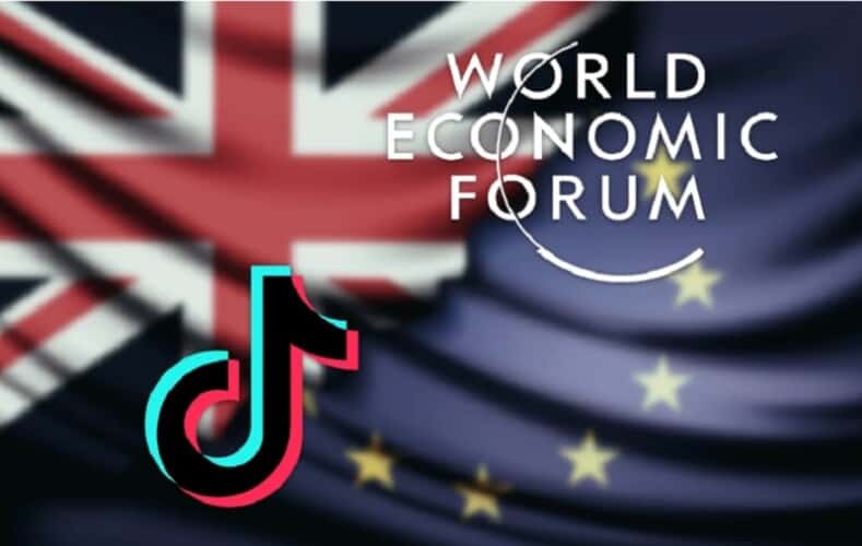  Izvršni direktor TikTok-a, UK i EU razgovaraće o regulisanju „štetnog sadržaja“ na godišnjem sastanku Svetskog ekonomskog foruma 2023