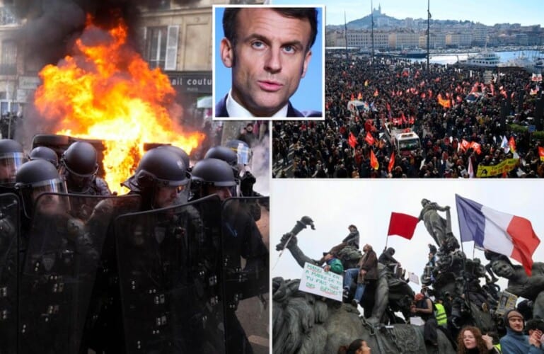  MILIONI LJUDI su danas preplavili ulice širom Francuske- Na svakom uglu tuča sa Makronovom policijom (VIDEO)