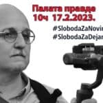 "Sloboda za Dejana"- danas u 10 časova ispred palate pravde