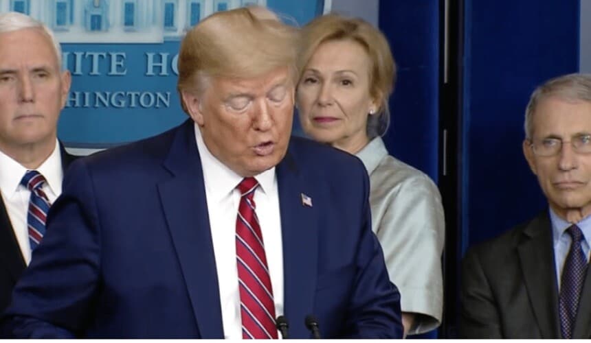 Kako su Trampa ubedili da naredi zaključavanja zbog Sars-CoV-2