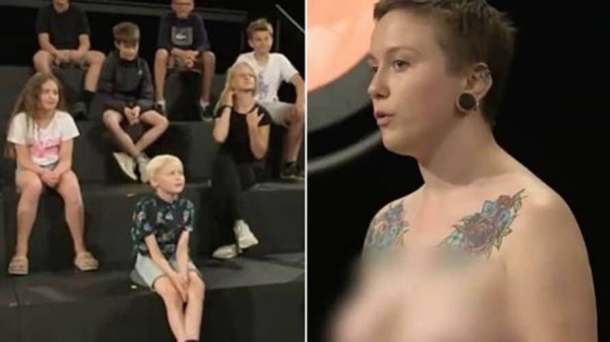 JOŠ JEDNA televizijska emisija upoznaje decu sa golim odraslima