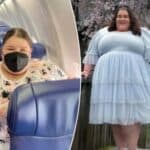 PLUS SAJZ influenserka zahteva da GOJAZNI ljudi imaju besplatna sedišta u avionima i da ih osoblje prve ukrcava na letove