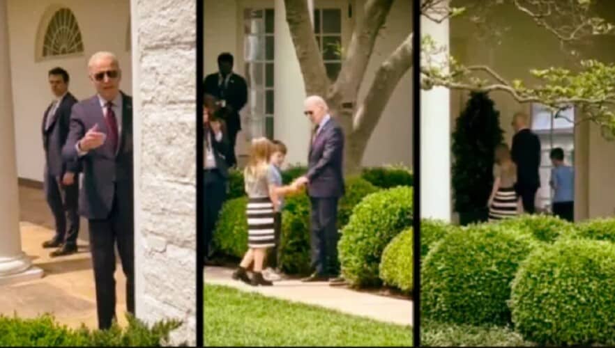 Bajden uhvaćen kako mami malu decu u svoje odaje i odvodi ih iza zatvorenih vrata (VIDEO)