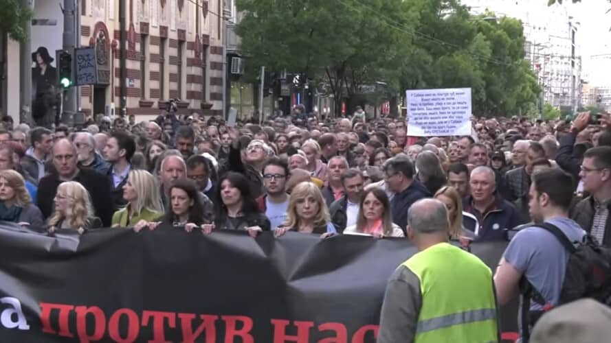 SUTRA novi protest uz blokadu Gazele - POLICIJA uputila upozorenje