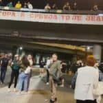 Blokiran AUTOPUT kod FRANŠA! Spontano okupljanje naroda zbog nasilja nad Srbima na Kosovu (VIDEO)