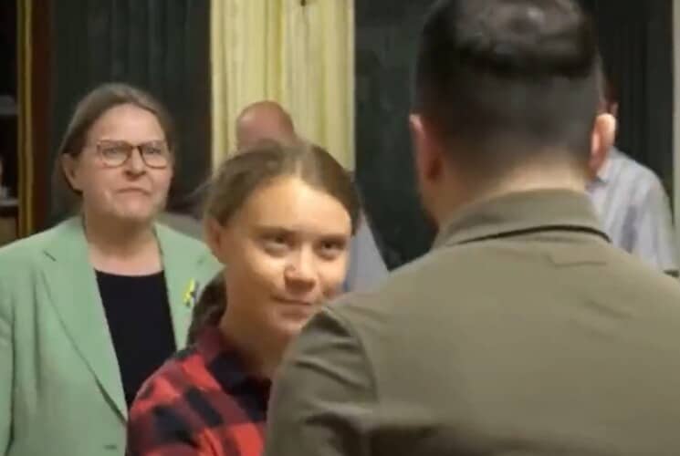  Greta Tunberg na sastanku sa Zelenskim! Ekološka aktivistkinja optužila Putina da namerno uništava životnu sredinu (VIDEO)