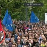 Počeo još jedan protest protiv nasilja u Beograda, tu su i državljani Nemačke ali i "veseli advokat" Čedomir Stojković