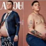 Poznati svetski Magazin "Glamur" na naslovnu stranu stavio "TRUDNOG MUŠKARCA" (FOTO)