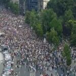 Protest protiv nasilja širom Srbije ali sa znatno manjim brojem ljudi! (FOTO/VIDEO)