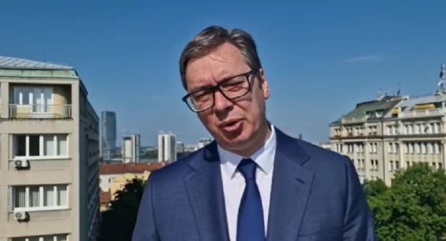 Vučić se još jednom obratio na instagramu posle protesta