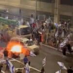 Noć haosa u IZRAELU! Demonstracije protiv reforme pravosuđa pretvorile se u otvorene sukobe! (VIDEO)