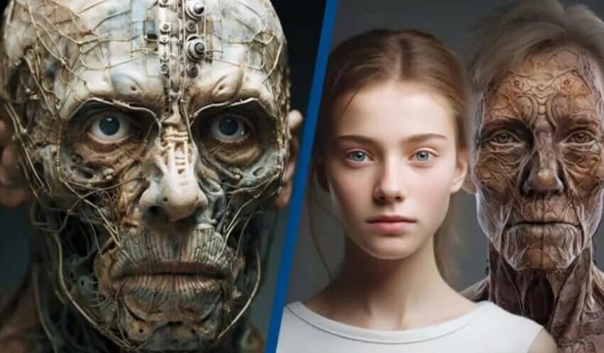  AI stvara zastrašujuće predviđanje kako će ljudi izgledati za 1000 godina