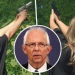 UŽAS! Ovo gledaju deca! Snajka Predraga Kona puca iz dva pištolja na televiziji (VIDEO)