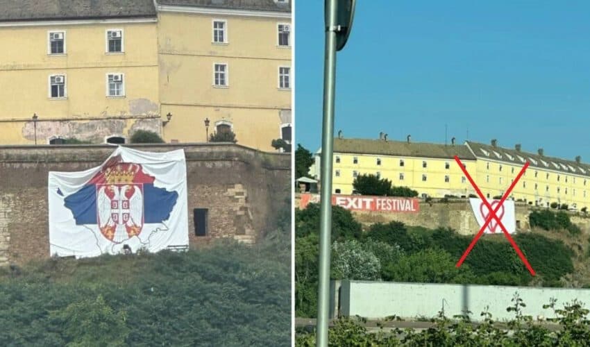  Pobeda! Na Petrovaradinskoj tvrđavi vraćena zastava KOSOVA I METOHIJE