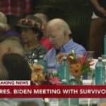 Bajden zaspao u sred ceremonije odavanja počasti žrtvama požara na Havajima (VIRALNO)