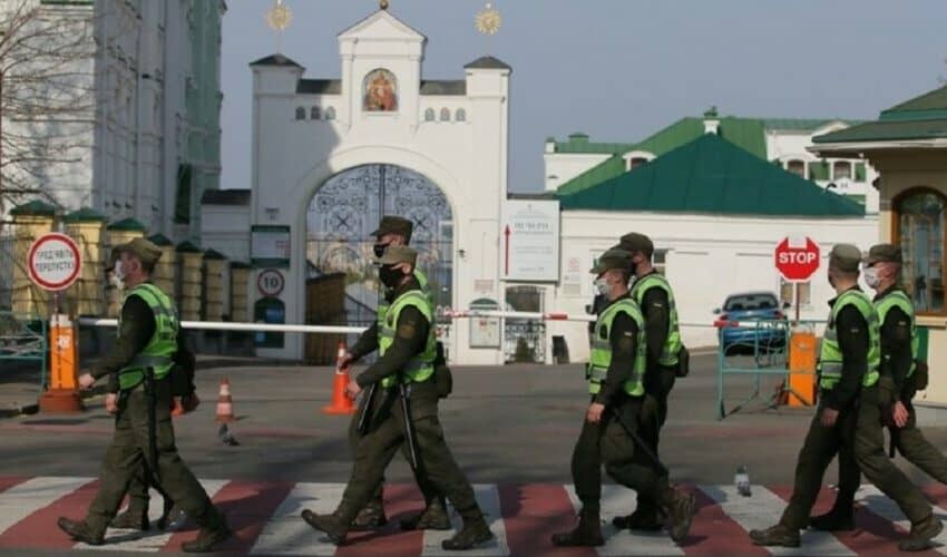  UKRAJINSKA služba izvršila novu raciju na Pravoslavni manastir, prinudno iseljuju monahe