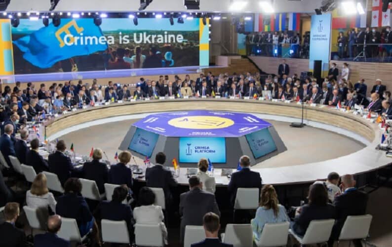  Srbija se pridružila Krimskoj platformi – povratku Krima Ukrajini, Ana Brnabić se obratila prisutnima