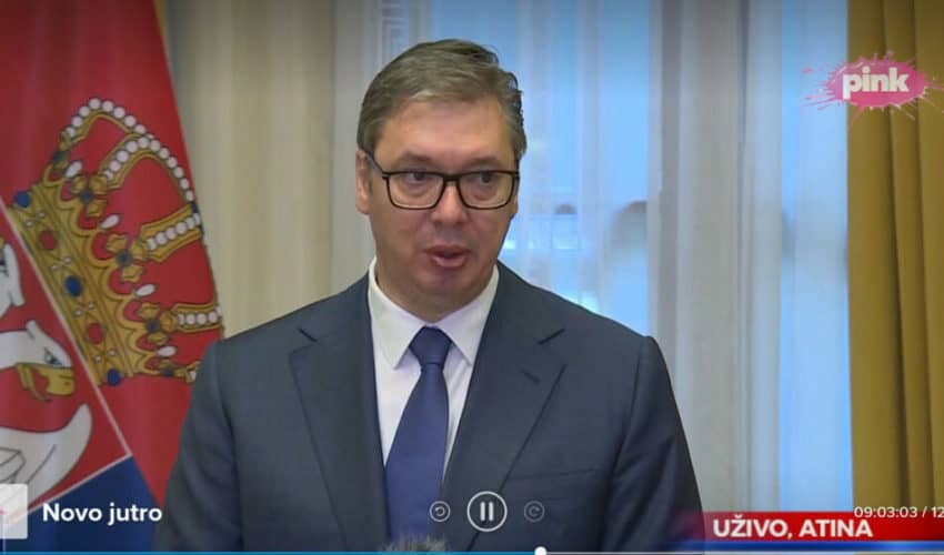  Vučić o sastanku u Atini: Govoriću narodu o tome kad budem imao snage za to