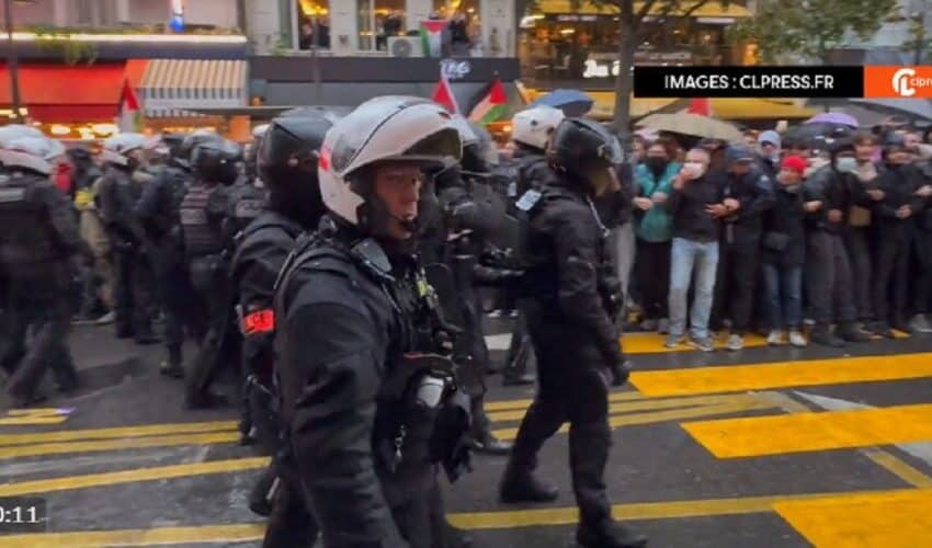  Protesti podrške Palestini danas su održani širom Evrope – U PARIZU eksalirali sukobi policije i demonstranata (VIDEO)