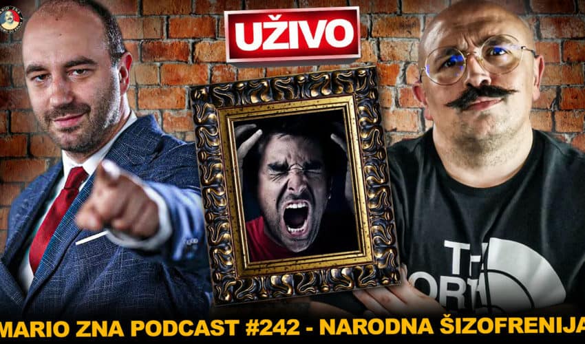  UŽIVO! Đorđije Andrić u podcastu Mario Zna: Globalno ludilo i narodna šizofrenija (VIDEO)