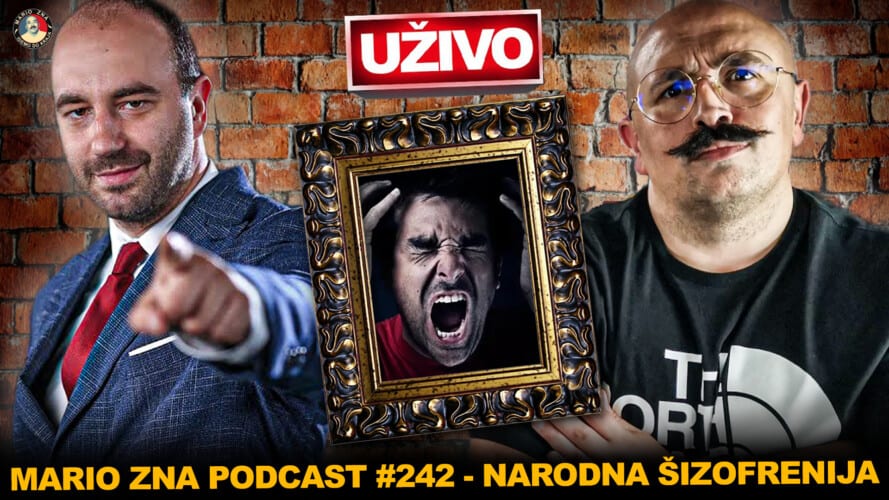UŽIVO! Đorđije Andrić u podcastu Mario Zna: Globalno ludilo i narodna šizofrenija (VIDEO)
