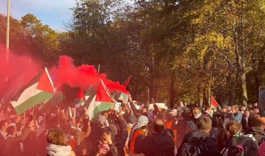  Pogledajte: Protesti podrške Palestini u Londonu i Berlinu (VIDEO)