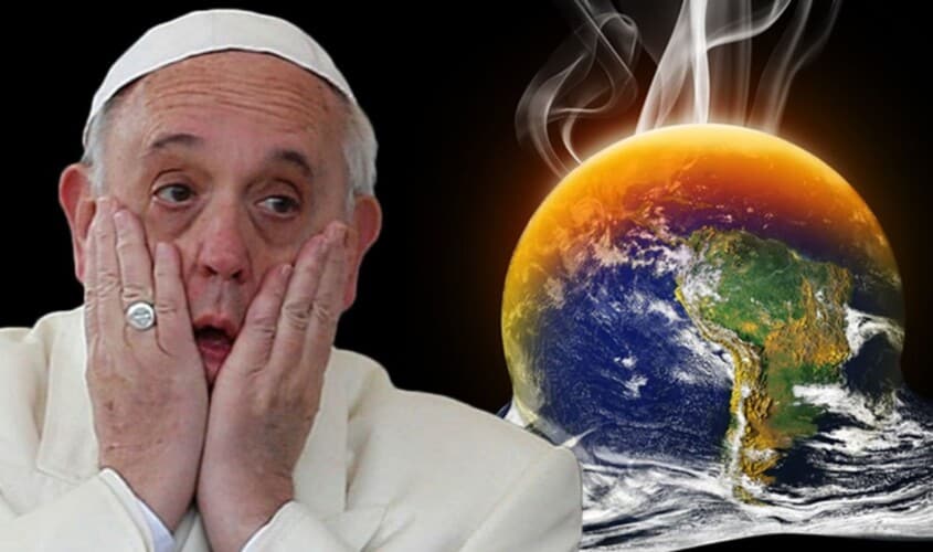  PAPA: Klimatske promene su u suprotnosti sa Bogom i predstavlja veliki rizik za život na zemlji