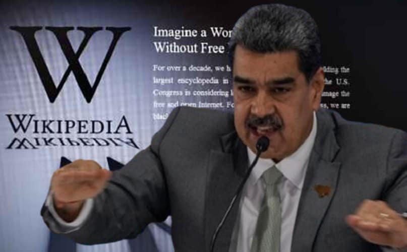  Nikolas Maduro proglasio Vikipediju „neprijateljem“ Venecuele