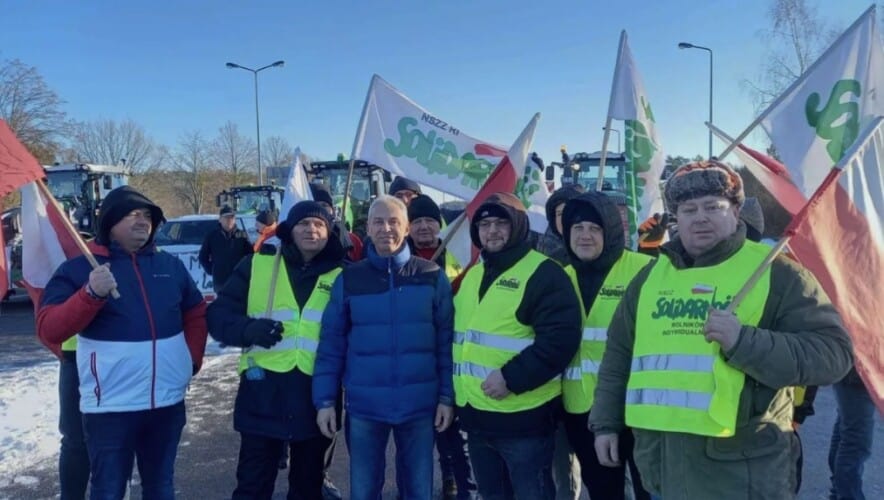 Poljaci se pridružili protestima Nemačkih poljoprivrednika - Blokirali Poljsko-Nemačku granicu!