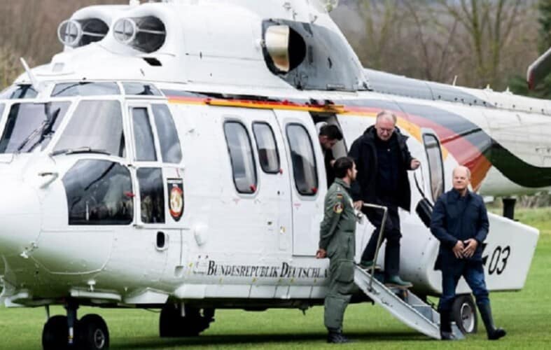 Nemačka: Šolcova „zelena“ vlada želi da kupi 3 VIP helikoptera za 200 miliona evra, a za poljoprivrednike nema novca