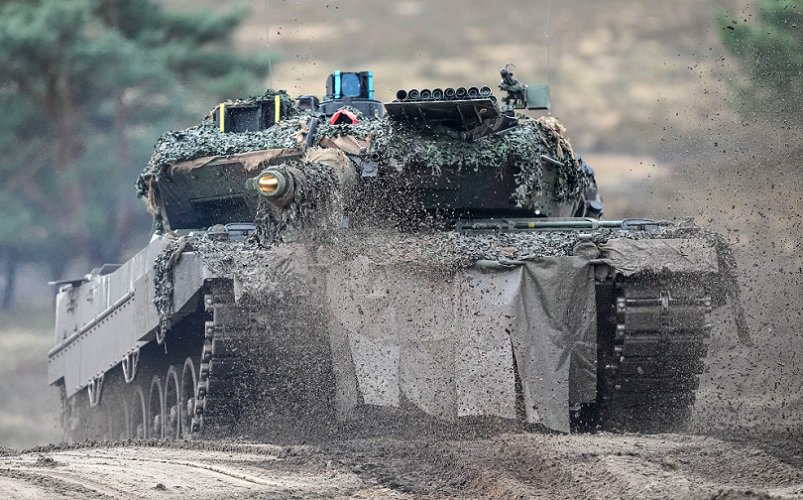  Nemački tenkovi Leopard 2AG koji su poslati za Ukrajinu uništeni