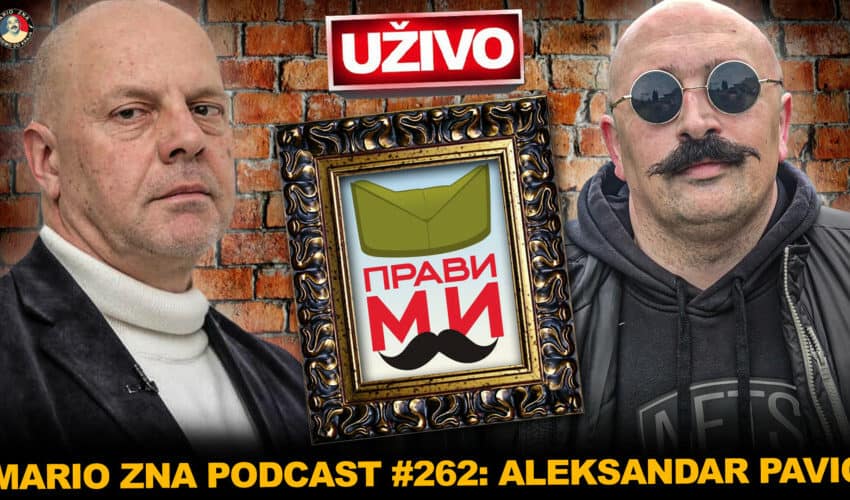  Aleksandar Pavić u podcastu Mario Zna! UŽIVO! Krenuli su udari ali nema predaje (VIDEO)