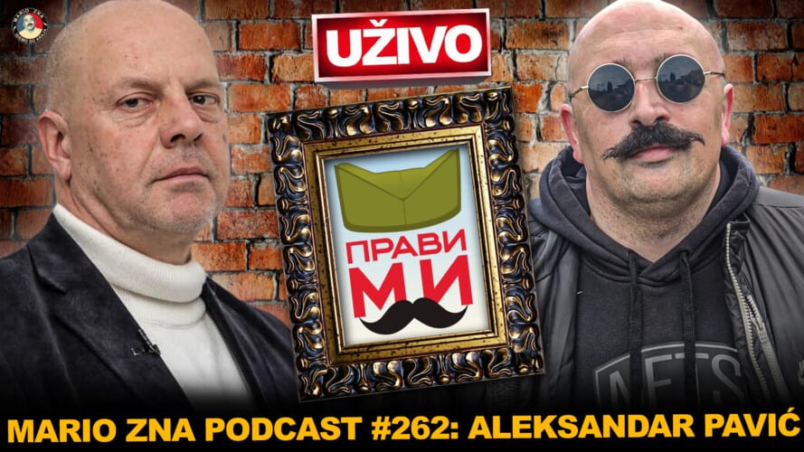 Aleksandar Pavić u podcastu Mario Zna! UŽIVO! Krenuli su udari ali nema predaje (VIDEO)