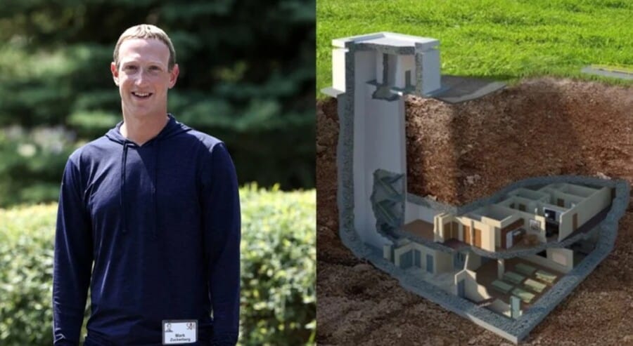 Mark Zakerberg se sprema za "sudnji dan"! Vlasnik Facebook-a kupuje zlato dok se sprema za selidbu u svoj podzemni BUNKER