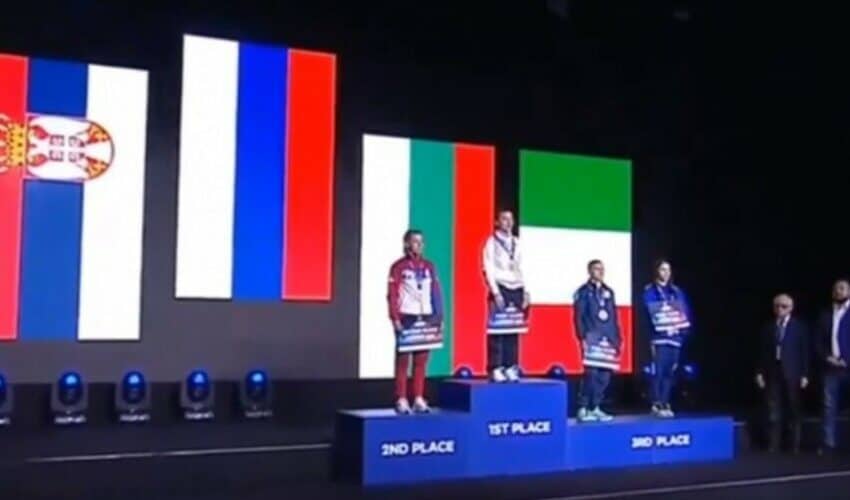  Prekinuta RUSKA HIMNA na dodeli medalja u Beogradu! Ono što je usledilo nakon toga pokazuje vezu naša dva naroda (VIDEO)