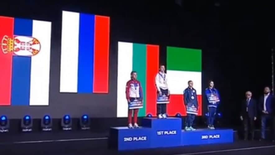 Prekinuta RUSKA HIMNA na dodeli medalja u Beogradu! Ono što je usledilo nakon toga pokazuje vezu naša dva naroda (VIDEO)