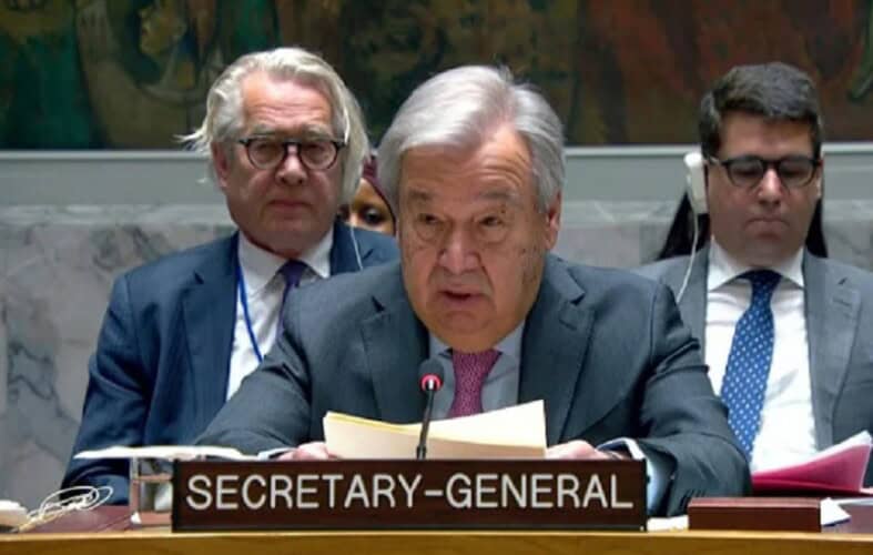  Šef UN upozorava: Bliski istok na ivici „regionalnog sukoba punog obima“