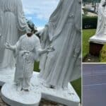 Statui Deteta Isusa razbijena glava u katoličkoj crkvi u Njujorku