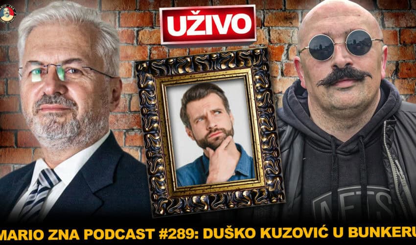  Šta se desilo?! Imamo još jako malo vremena kao narod! Duško Kuzović u novoj epizodi podcasta Mario Zna (UŽIVO)