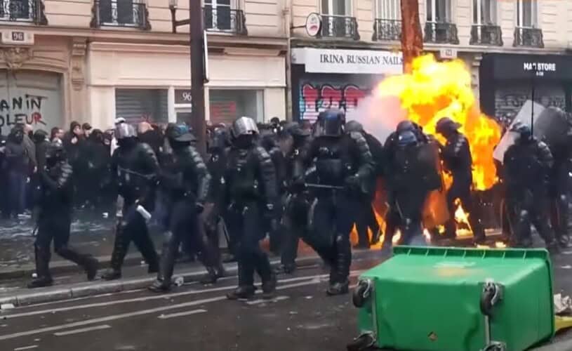  Francuska levica poziva na masovni protest protiv Makrona