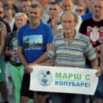 Na protest protiv rudnika litijuma izašla trećina stanovnika Mionice