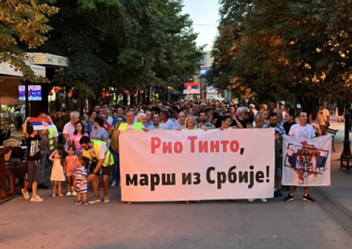  Izveštaj: Protesti protiv rudarenja litijuma nastavili se i sinoć širom Srbije – VUČIĆ već instalirao svoje “demonstrante” na Terazijama